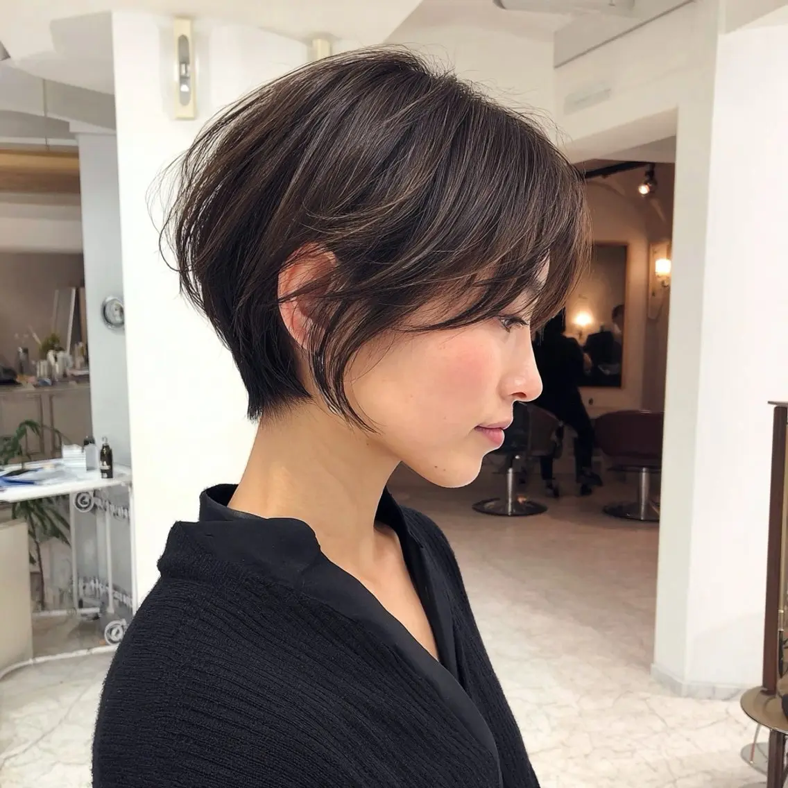 【人気No.2＊】お悩み改善カット+ 髪質復元ナノスチームトリートメントの写真