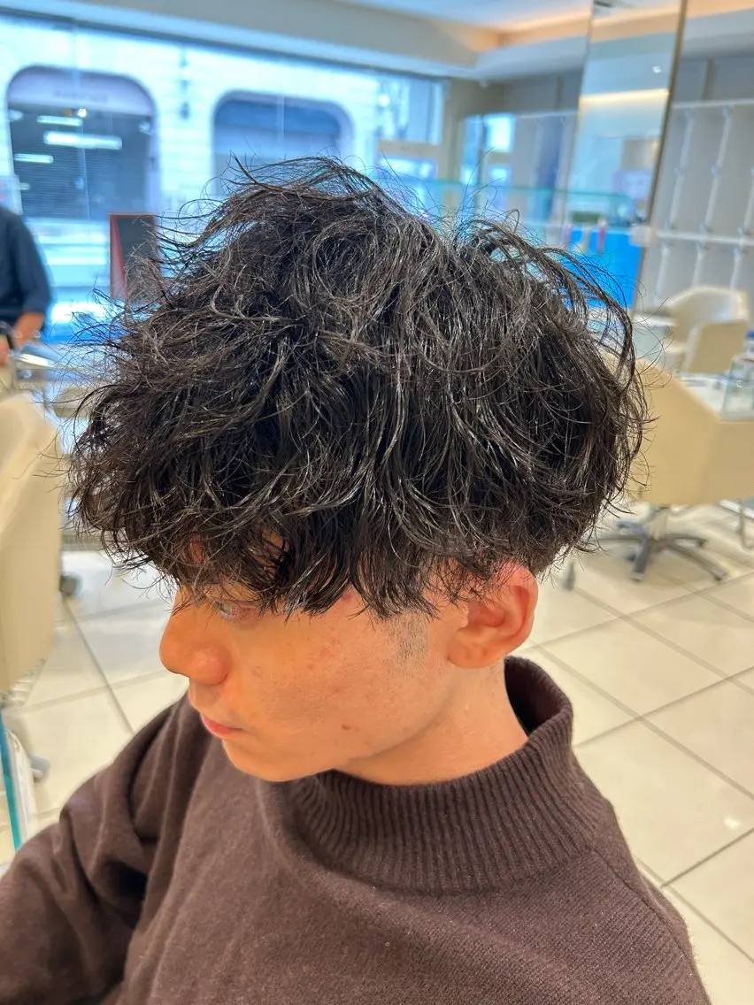 ✨メンズ限定✨カット+シャドウパーマ✨の写真