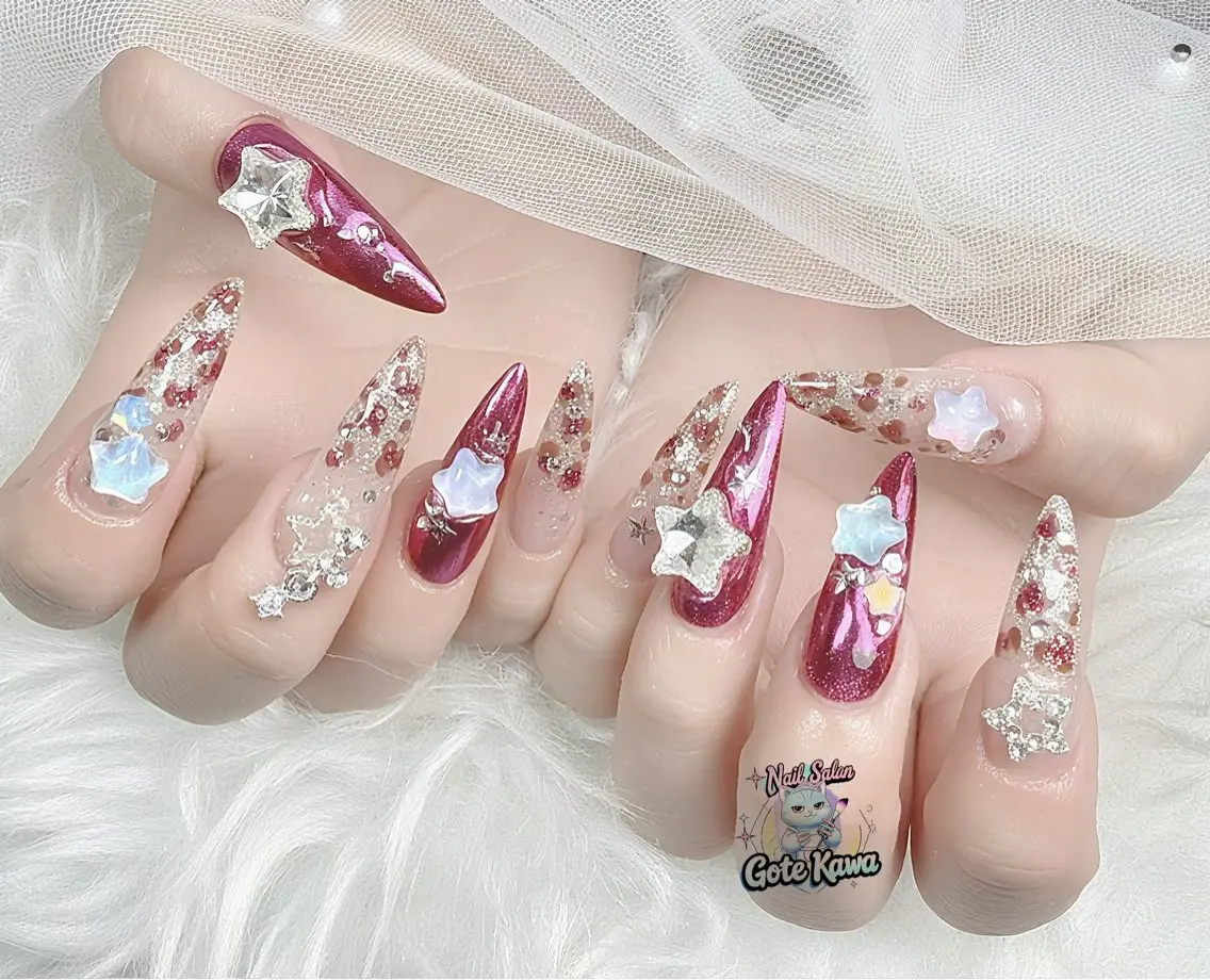 ネイル アニマル柄 ハンドネイル ハンドケア Gote Kawa nail salonのネイルデザイン