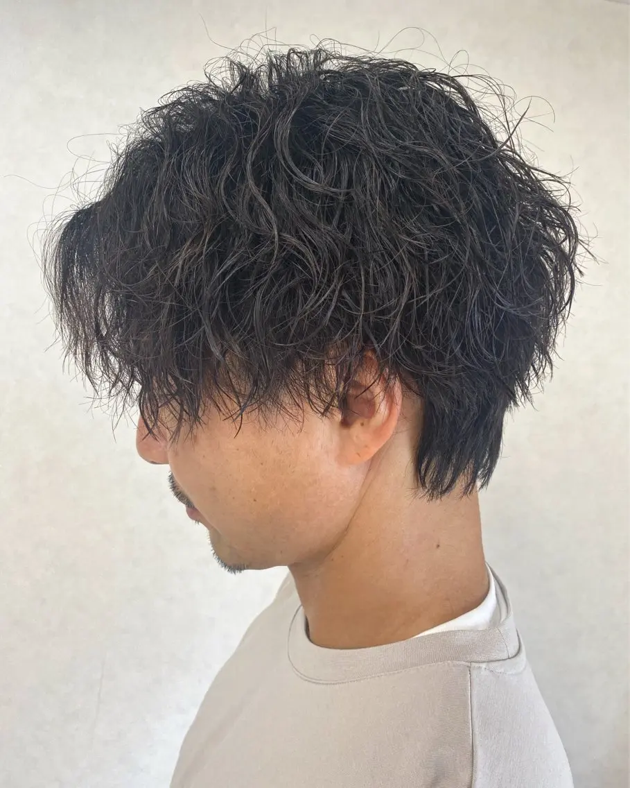 【男性大人気メニュー★】メンズカット+パーマ ¥7700の写真