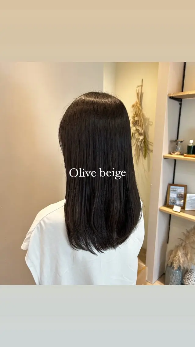 セミロング ヘアカラー トリートメント ♥yelm ユウナ♥のヘアスタイル