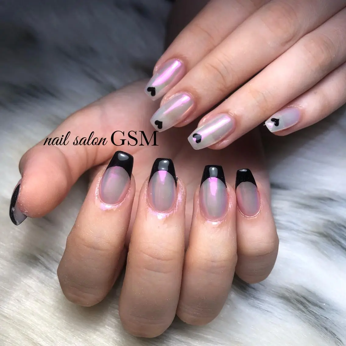 ネイル オーロラネイル nail salon GSMのネイルデザイン