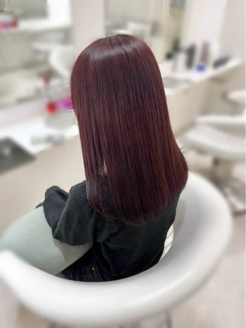 ロング カラー ParveMix シンザトユヅキのヘアスタイル