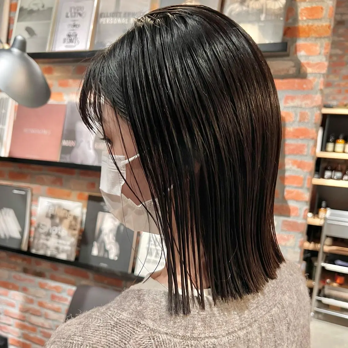 ミディアム 武山 侑奈のヘアスタイル