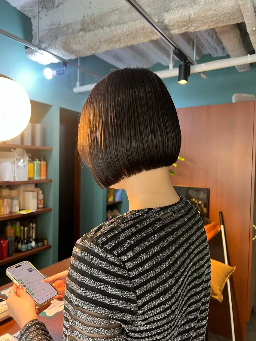 ショート カット トリートメント ヘッドスパ 美髪矯正/髪質改善 🌼 原田 愛弓のヘアスタイル