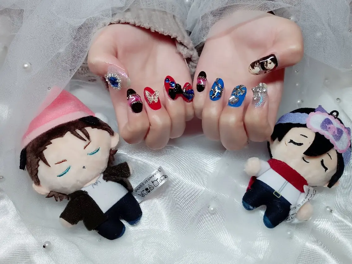 ネイル アートネイル 持ち込み ハンドネイル Nail Salon macherieのネイルデザイン