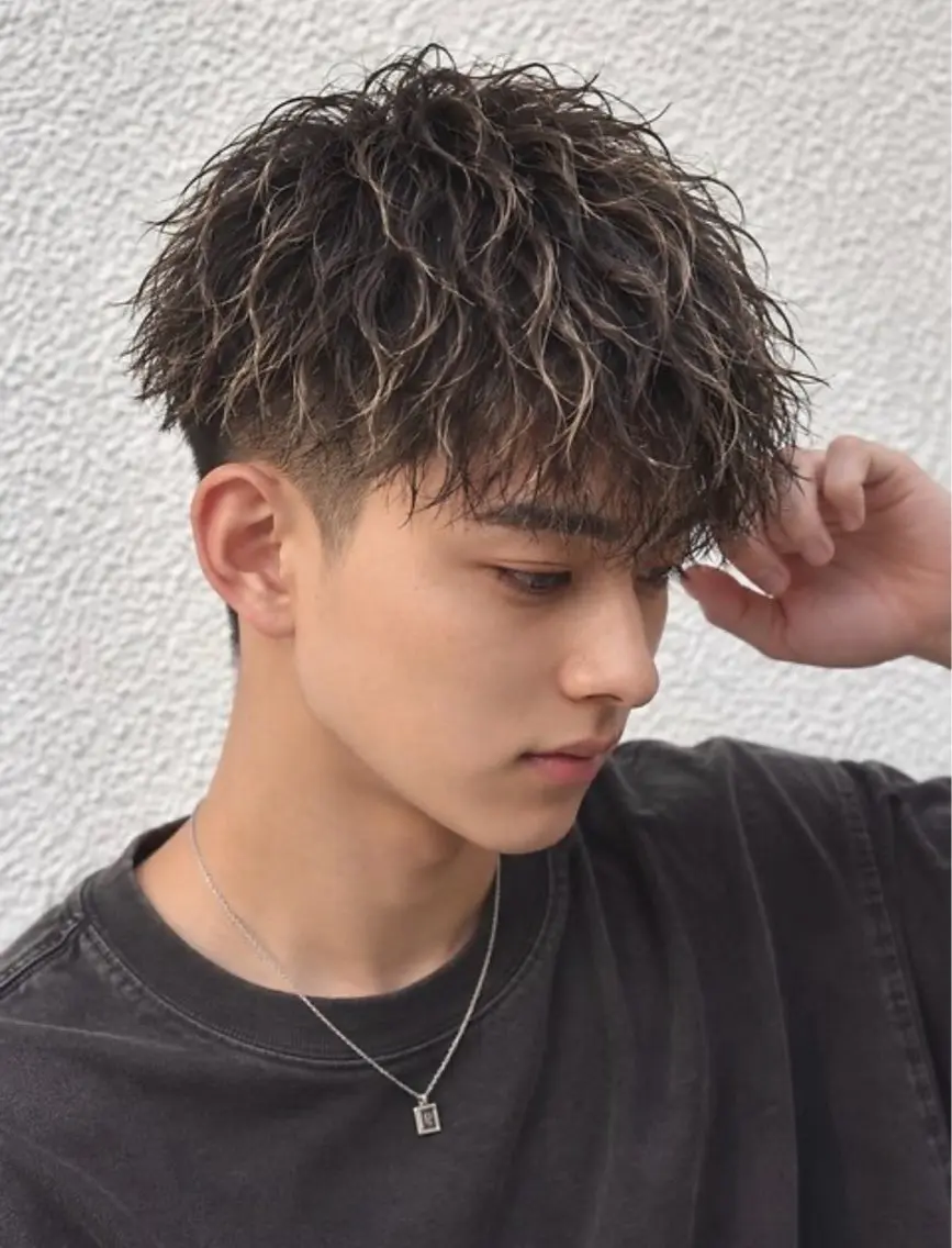 【MEN'S】 メンズカット+ツイスパor波巻きパーマ 奈良/大和八木の写真