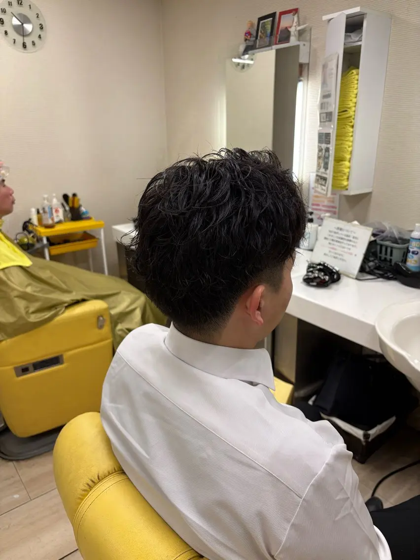カット➕パーマの写真