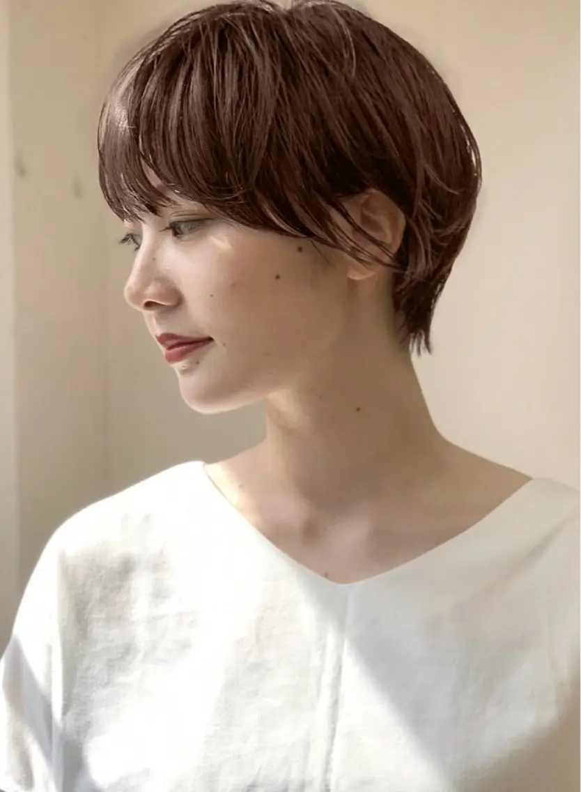 ショート ショートカット/ キタハラユリナのヘアスタイル