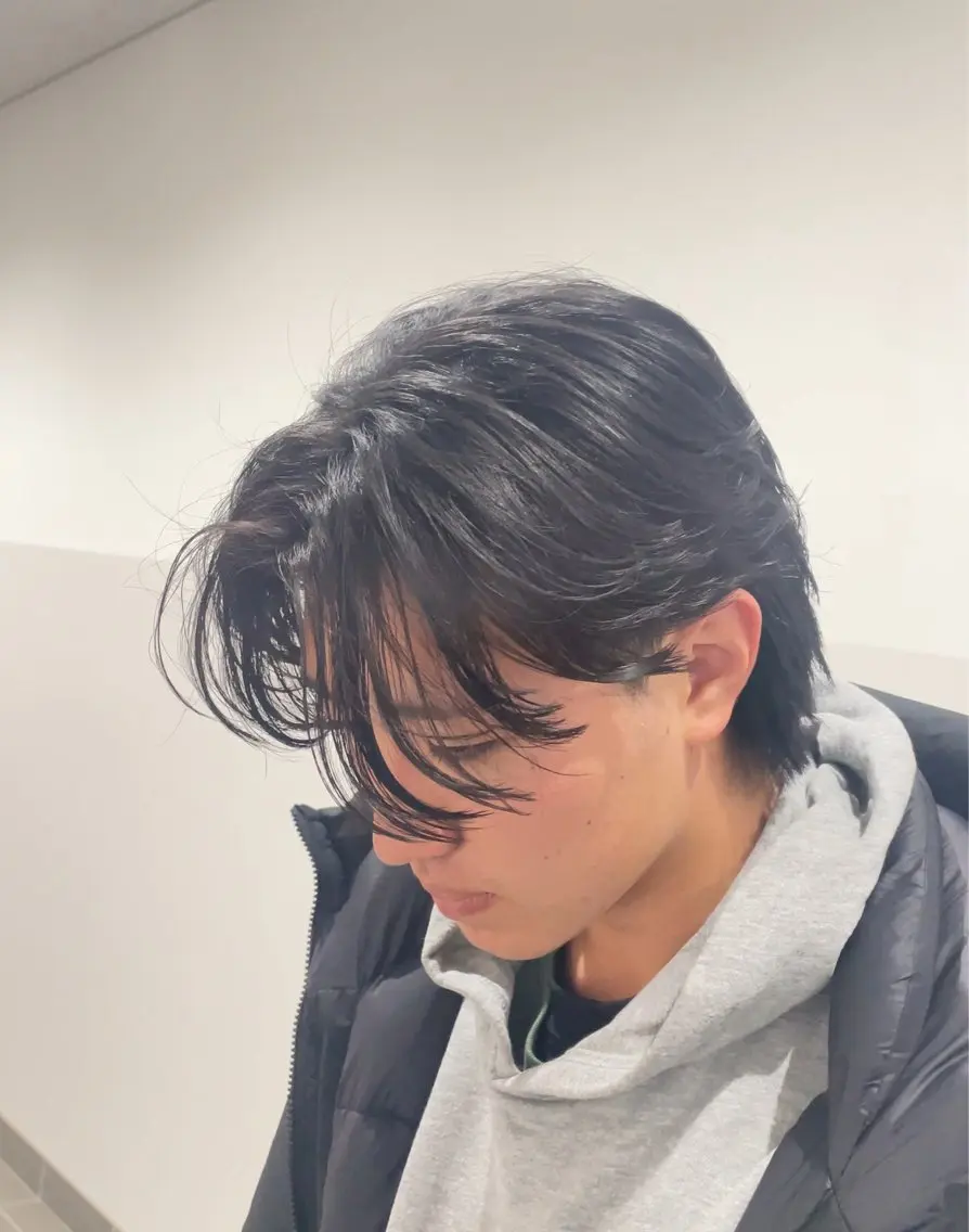 メンズ メンズパーマ カット パーマ メンズ特化 ハヤトのヘアスタイル