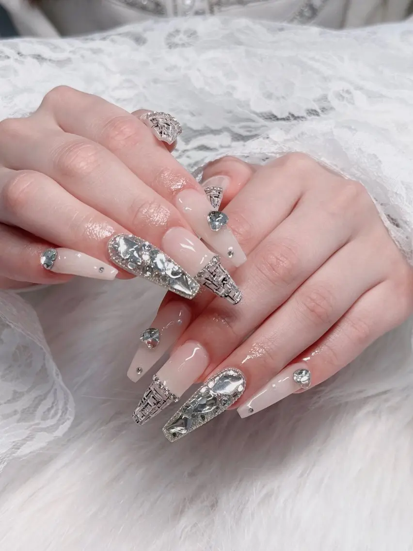 ネイル アートネイル 成人式 ジェルネイル ニュアンスネイル 夏ネイル ハンドネイル neco H.babynailのネイルデザイン