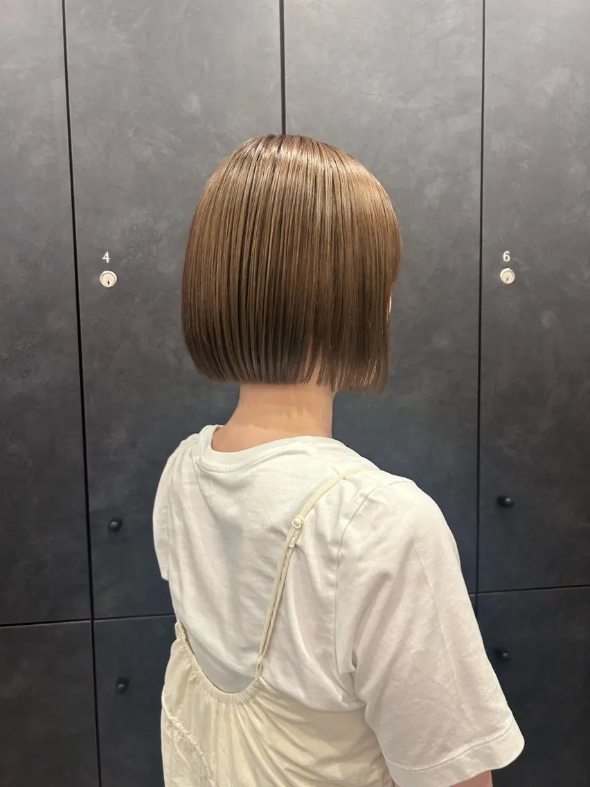 ミディアム ケアカラー 似合わせcut ◎ 倉橋実咲のヘアスタイル