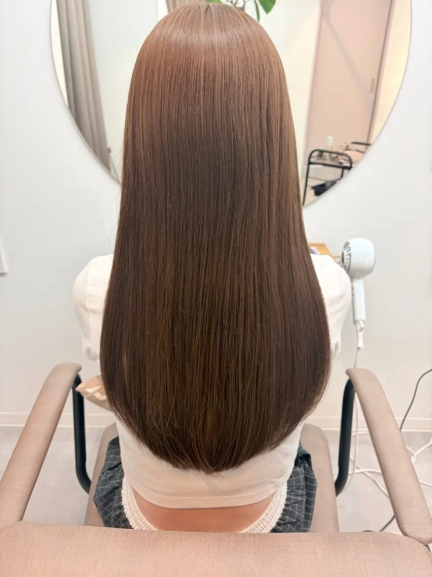 ロング カラー ヘアカラー 透明感ダブルカラー 🩶Naoのヘアスタイル