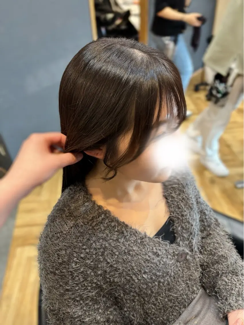 【お仕事終わり・学校終わりの方へ】🩰🌼前髪カット＋3stepトリートメント🌼🩰の写真