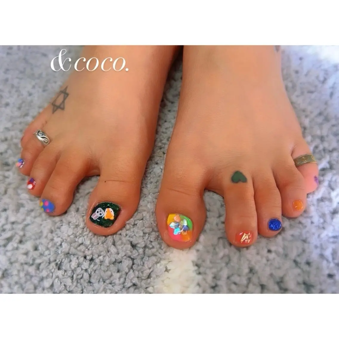 ネイル フットネイル ＆ coco.のネイルデザイン