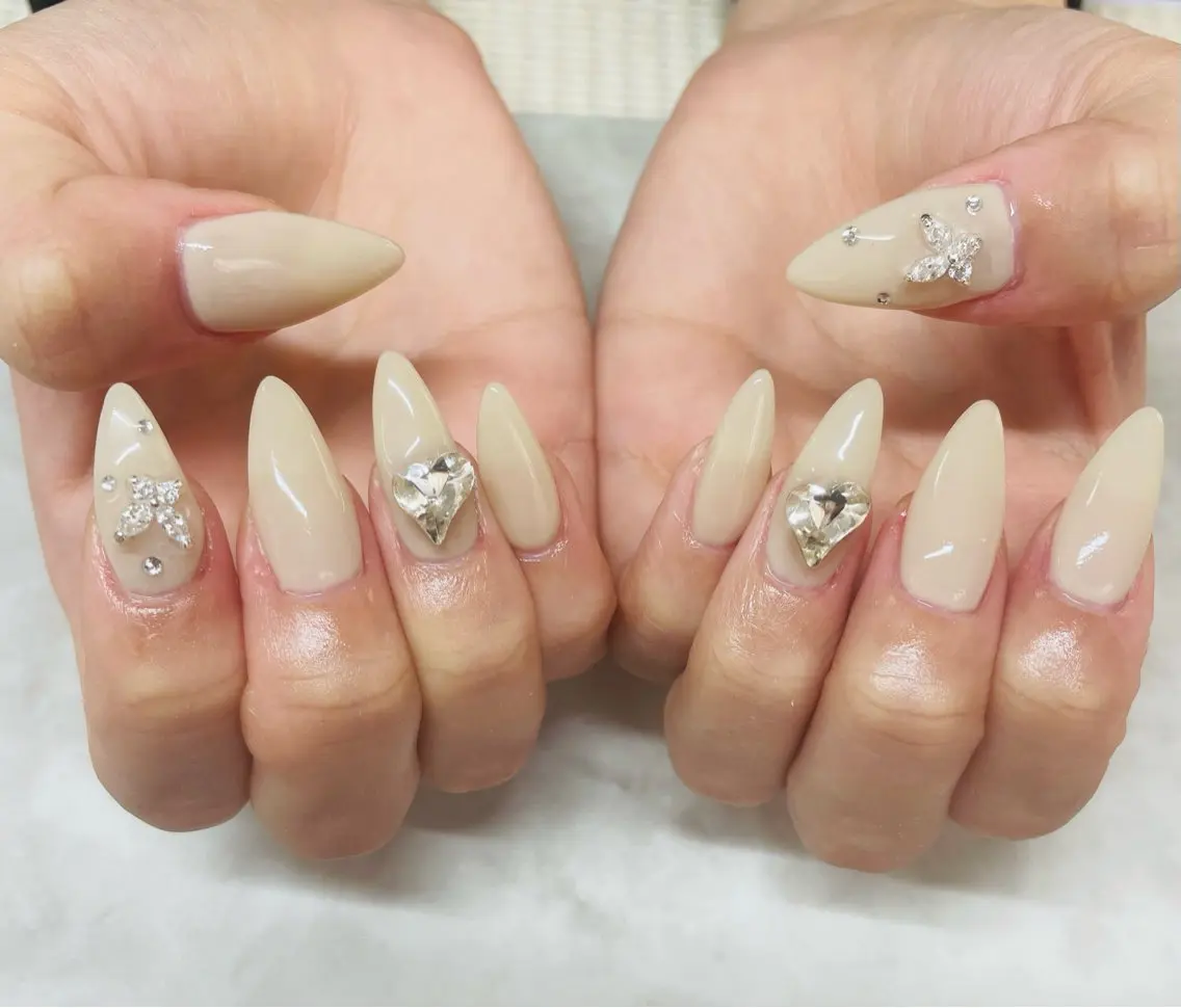 ネイル 長さ出し 春ネイル ネイルチップ Star Beautyのネイルデザイン