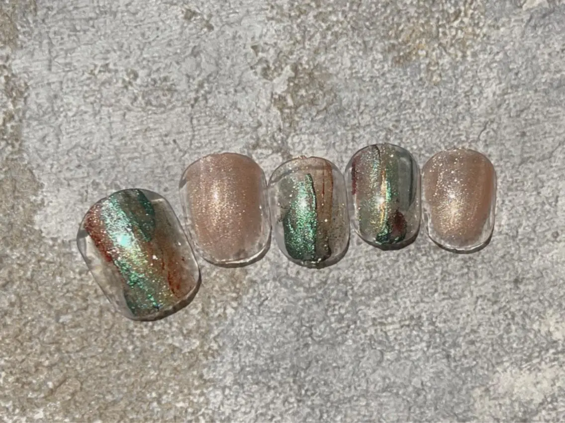 ネイル フットネイル ニュアンスネイル Nail Katoのネイルデザイン
