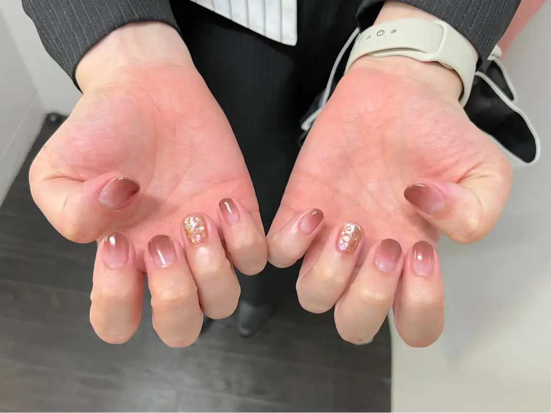 ネイル アートネイル グラデーション Sone Saoriのネイルデザイン