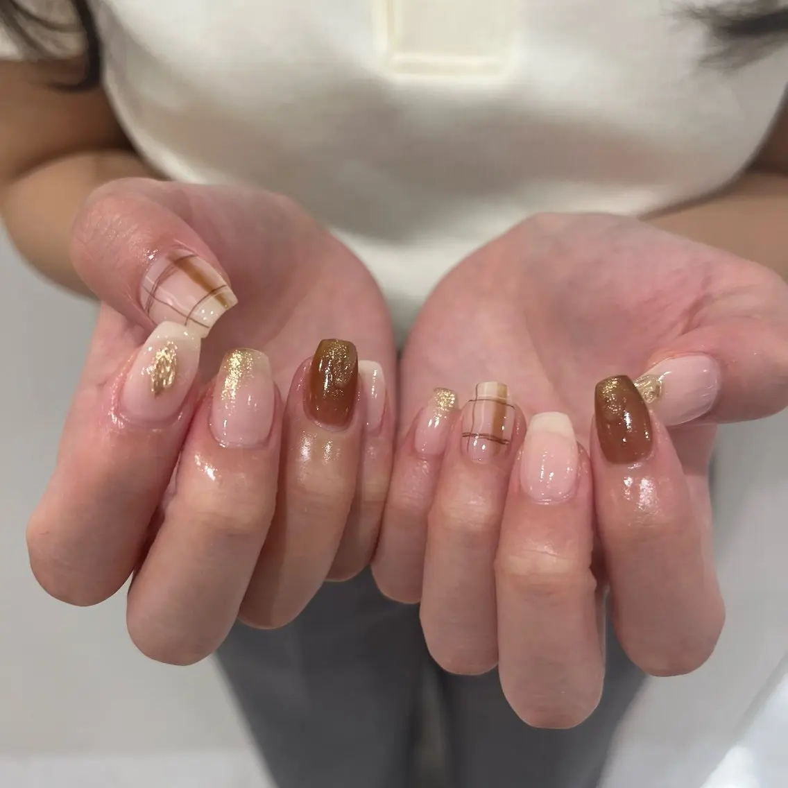 ネイル ハンドネイル 杏花梨 ROCCOnailのネイルデザイン