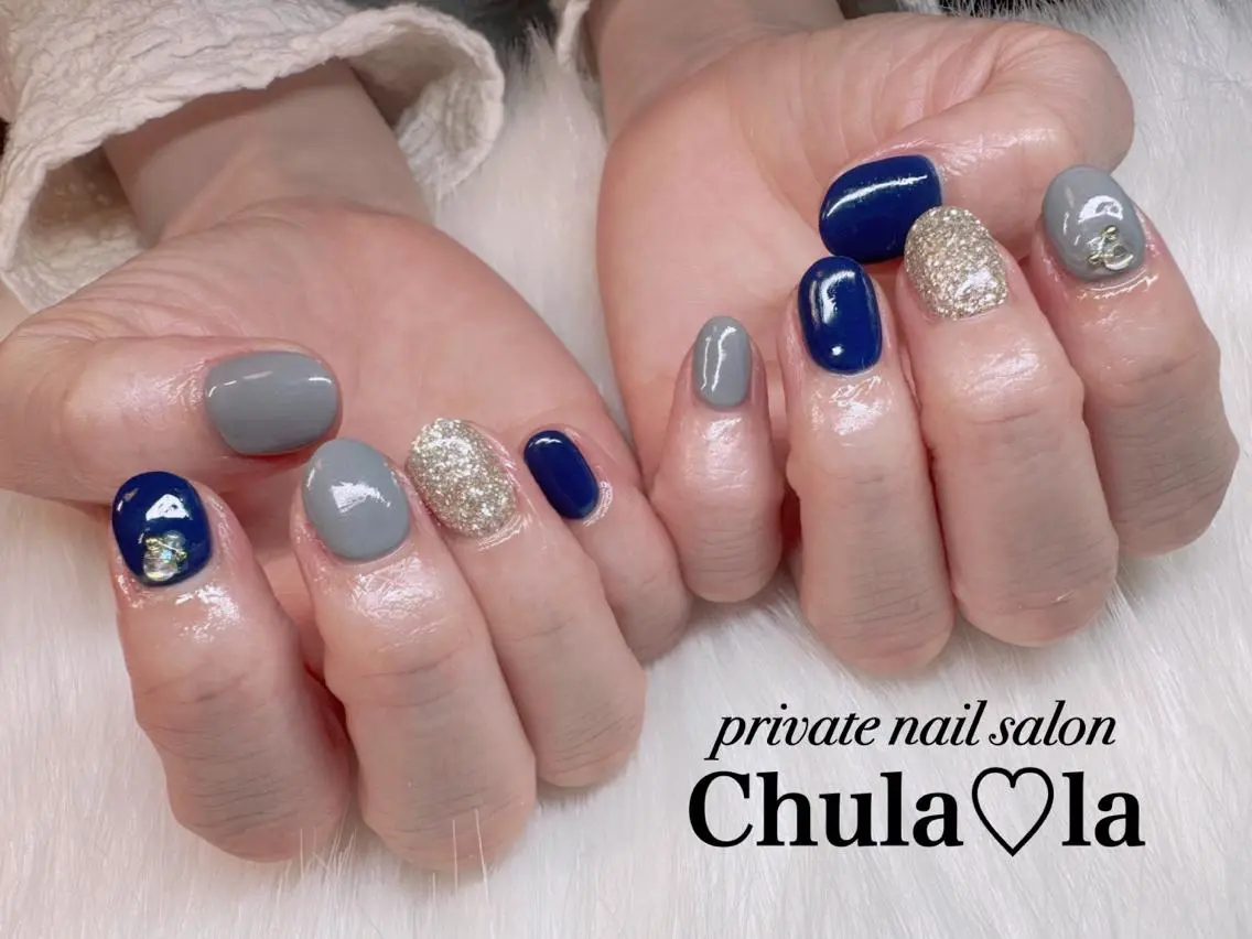 ネイル 持ち込み ハンドネイル Chula♡la 豊見城市高安のネイルデザイン