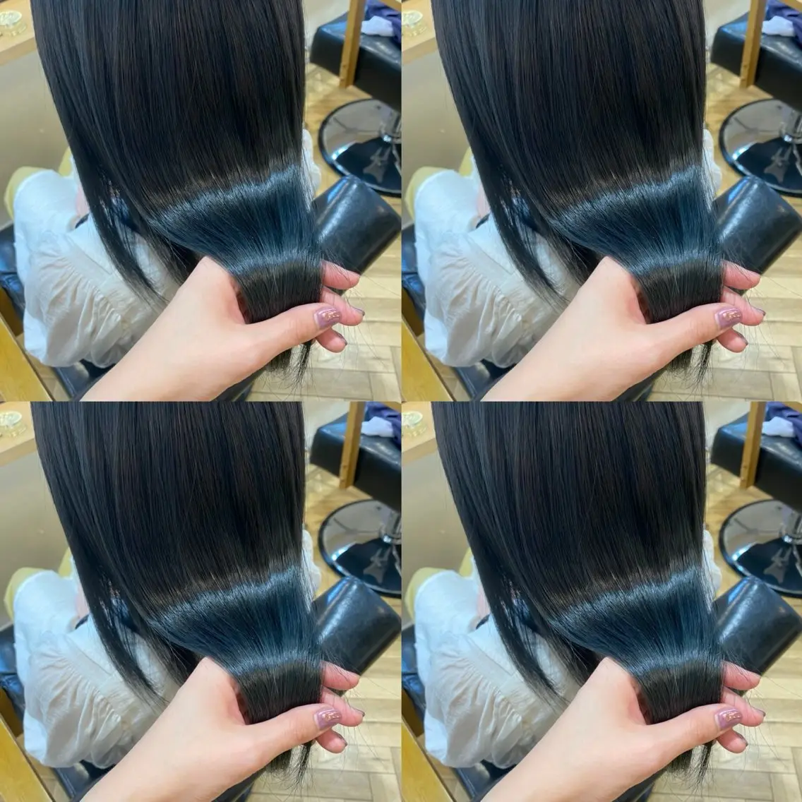 ロング エクステ×髪質改善× 𝑺𝑬𝑵𝑹𝑰のヘアスタイル