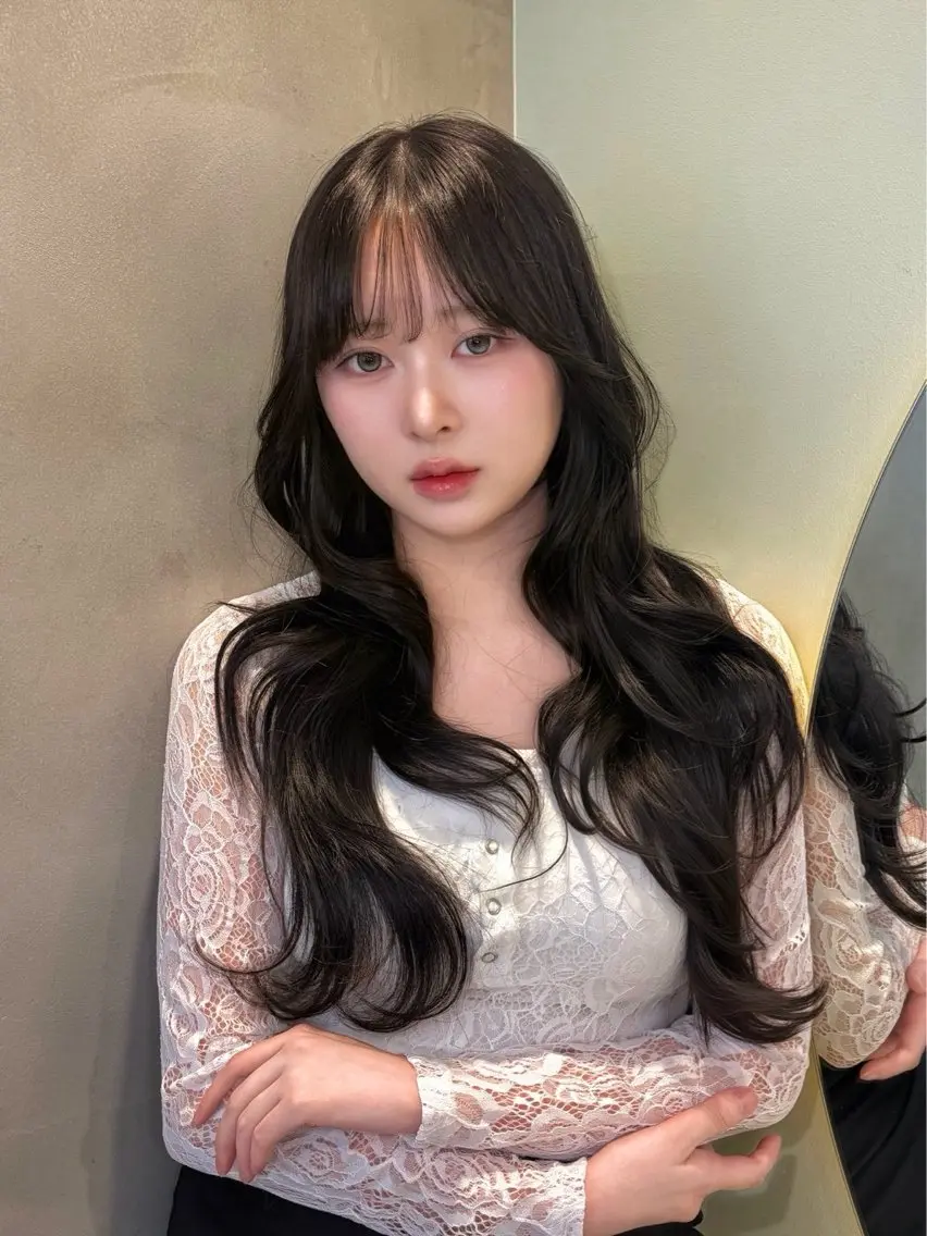 ロング ヘアアレンジ ボブ 顔周りカット ハッシュカット ハイレイヤー 髪質改善 カット トリートメント ヘアセット 🌻夏の透明感カラー 🌈韓国レイヤー櫻井のヘアスタイル