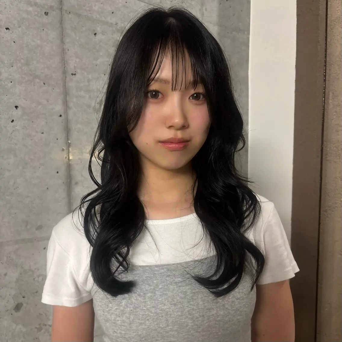 カラー ヘアカラー 佐藤 穂果のヘアスタイル
