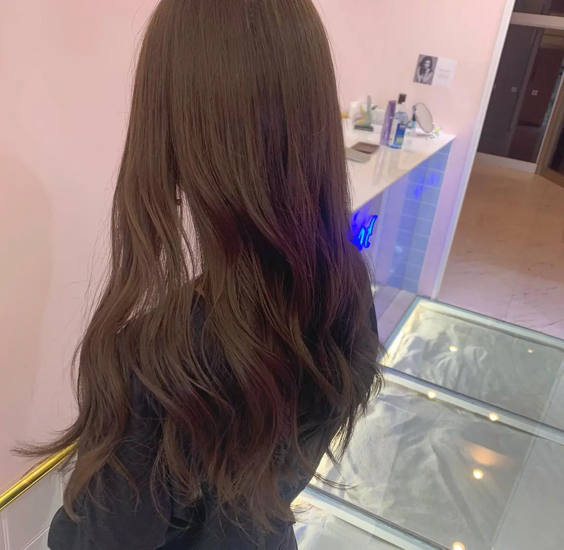 ミディアム カラー カット ヘアカラー トリートメント ヘアセット 🫧tatsuki 🫧“lot 横浜“のヘアスタイル