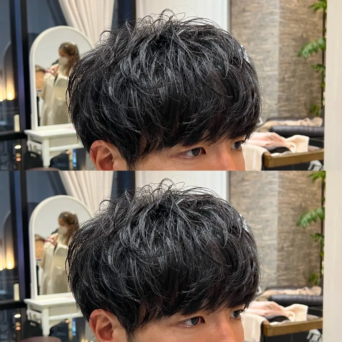 メンズ 梅田 カットモデル募集のヘアスタイル