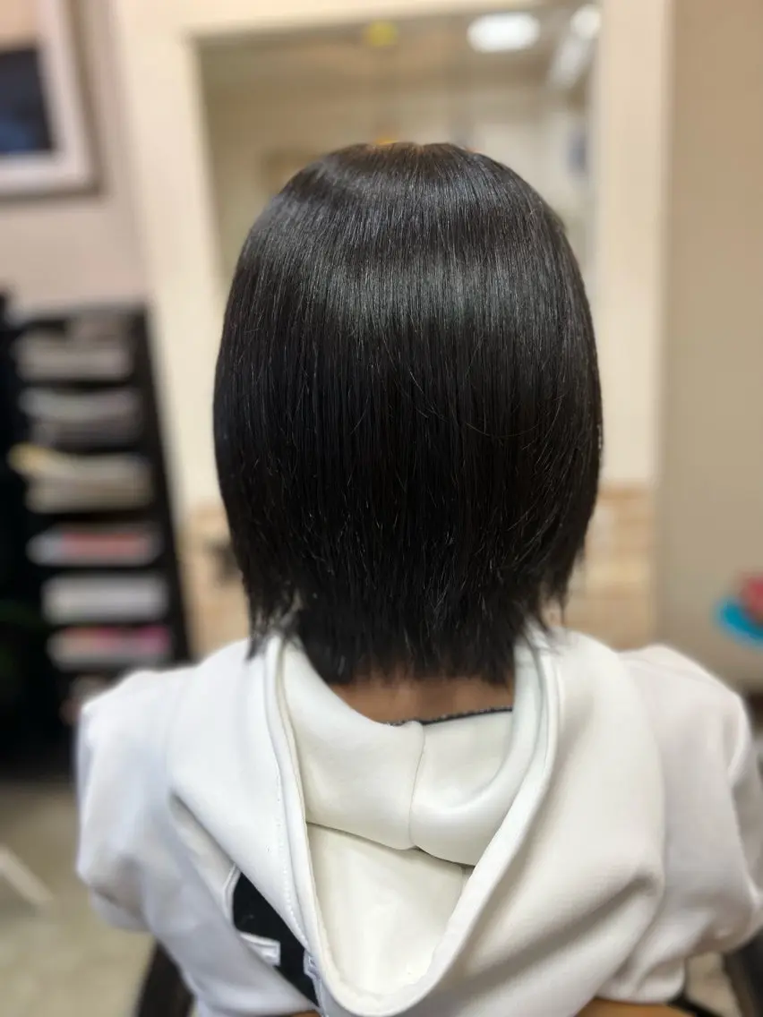 ミディアム 水田 誠貴のヘアスタイル