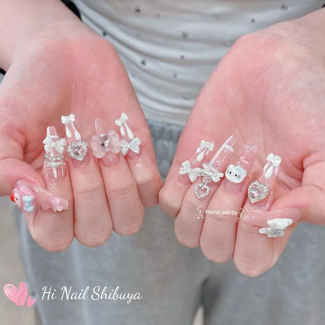 セミロング ハンドネイル Hi Nail Salonのネイルデザイン