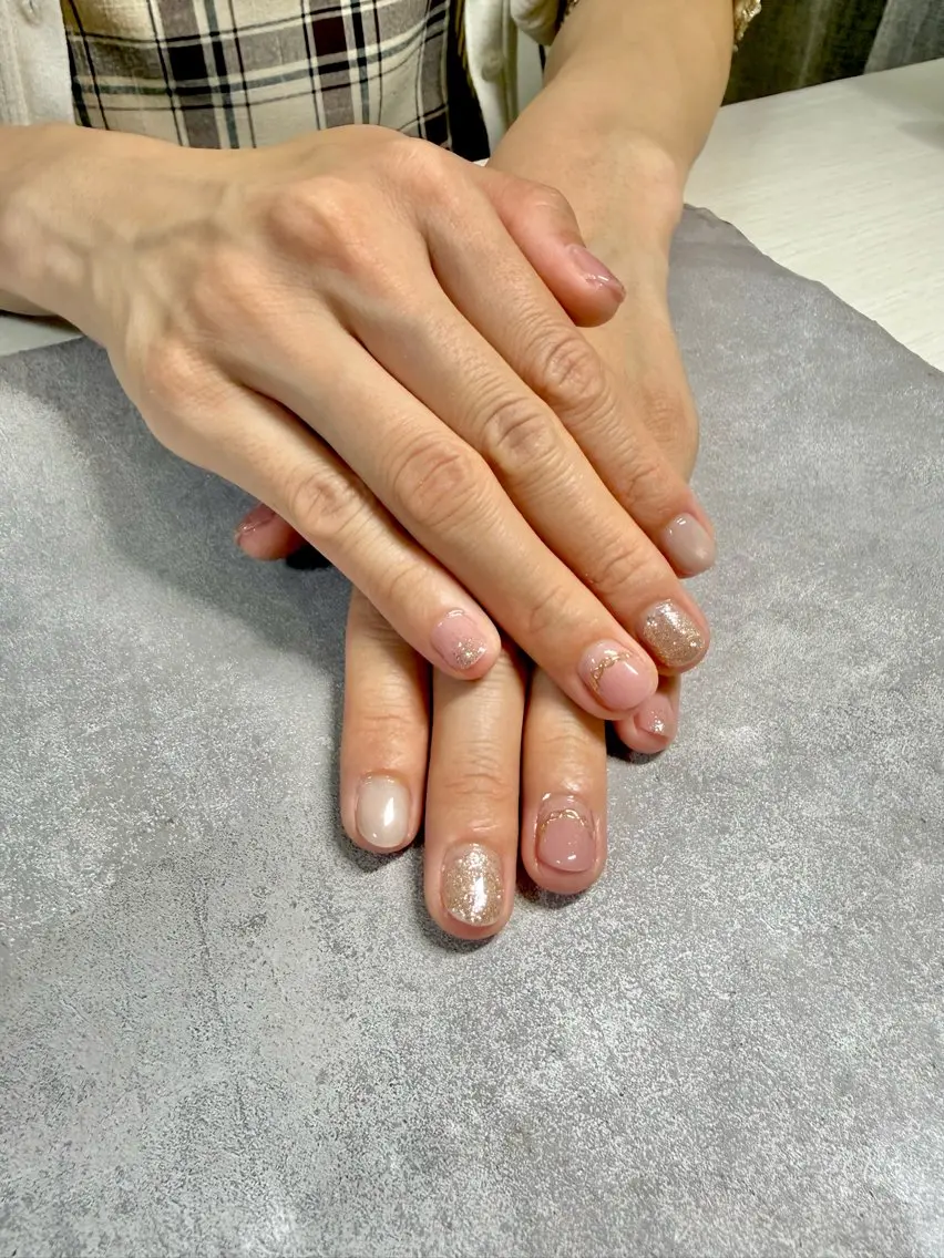 ネイル ハンドネイル Yu-a 🌻 ルカのネイルデザイン