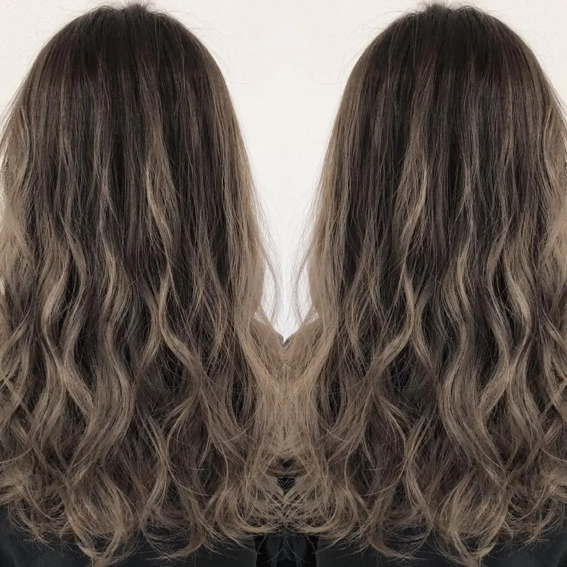 ロング カラー パーマ ヘアアレンジ メンズ キッズ ネイル マツエク・マツパ メンズバレイヤージュ メンズブリーチ バレイヤージュ ブリーチ レイヤーカット biscohair 髪にドラマを。のヘアスタイル