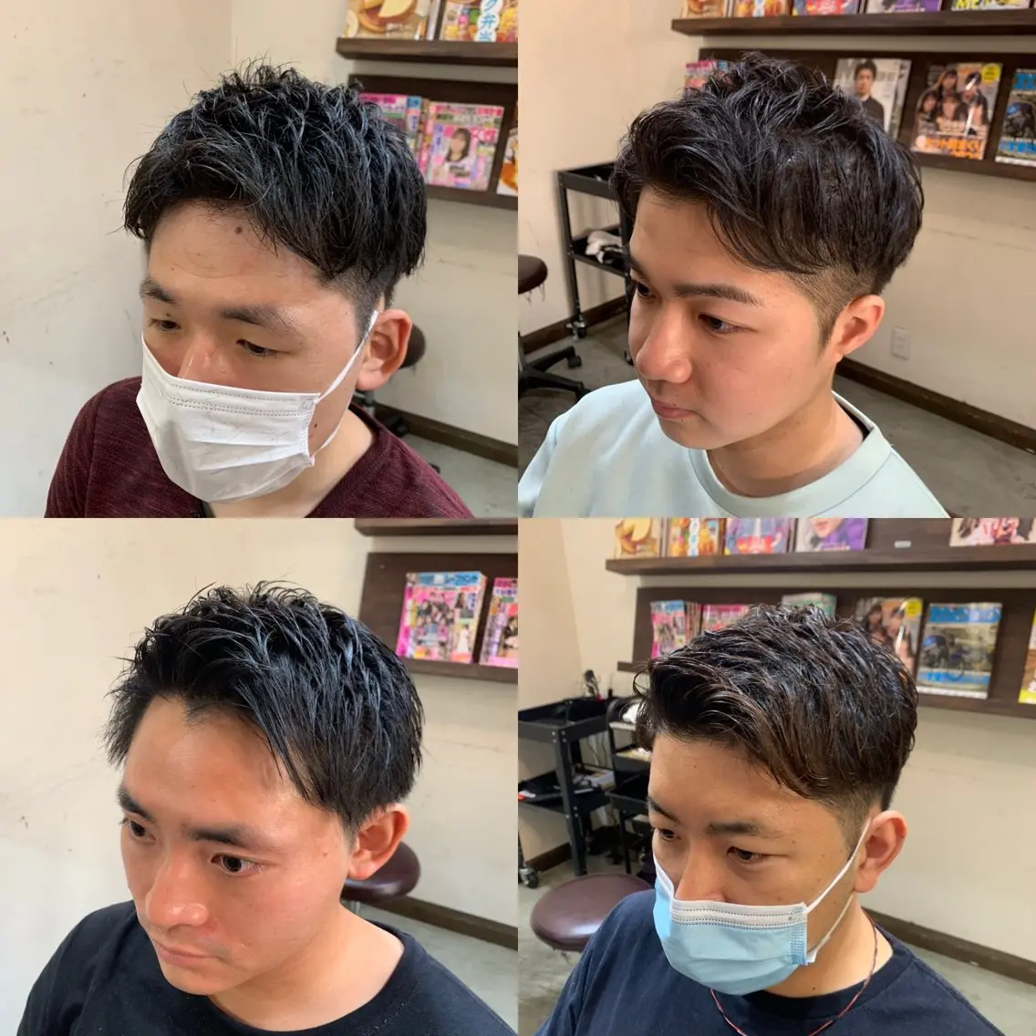 ショート パーマ メンズ 池田達也anyhow /店長のヘアスタイル