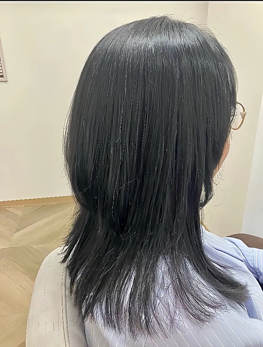 ロング ウルフカット ウルフ・ハイレイヤー 🌟ナカノ・ユウヤのヘアスタイル