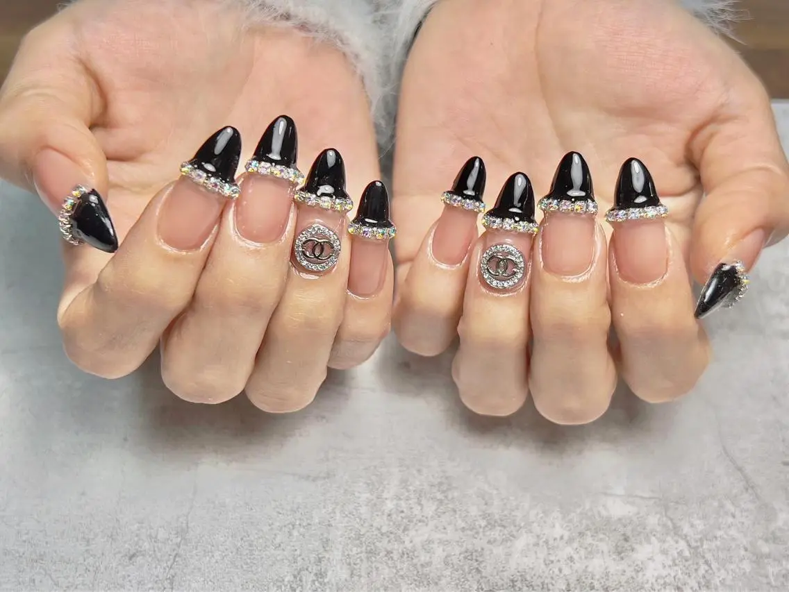 ネイル スカルプネイル lucky nail 歌舞伎町のネイルデザイン