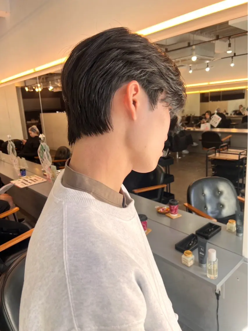 メンズ 渡辺奎斗/ ボブ レイヤーカットのヘアスタイル