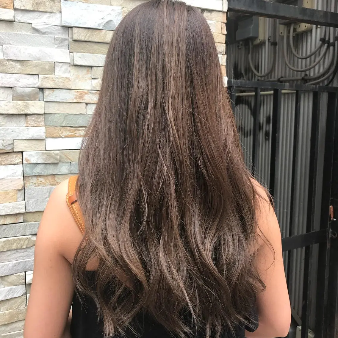 ロング カラー 🥛洒落髪小顔cut なら龍崎🥛のヘアスタイル