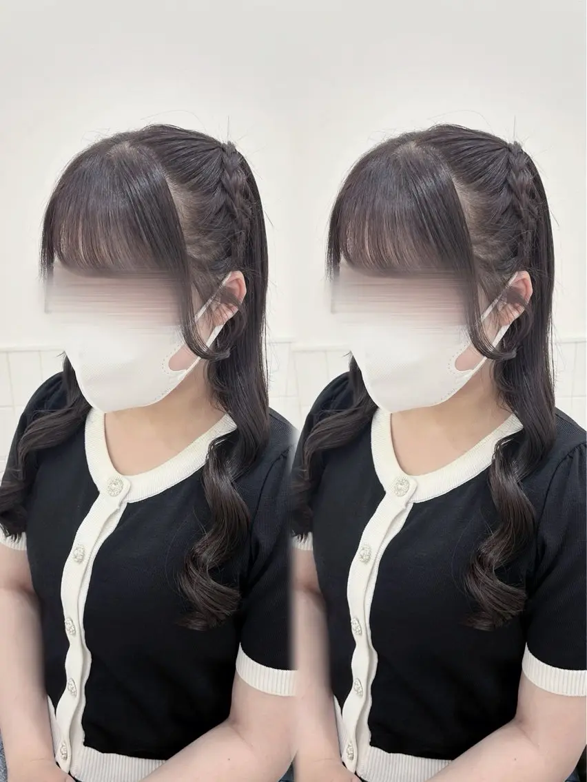ロング ヘアアレンジ ヨシンモリ 徳倉 碧葉のヘアスタイル