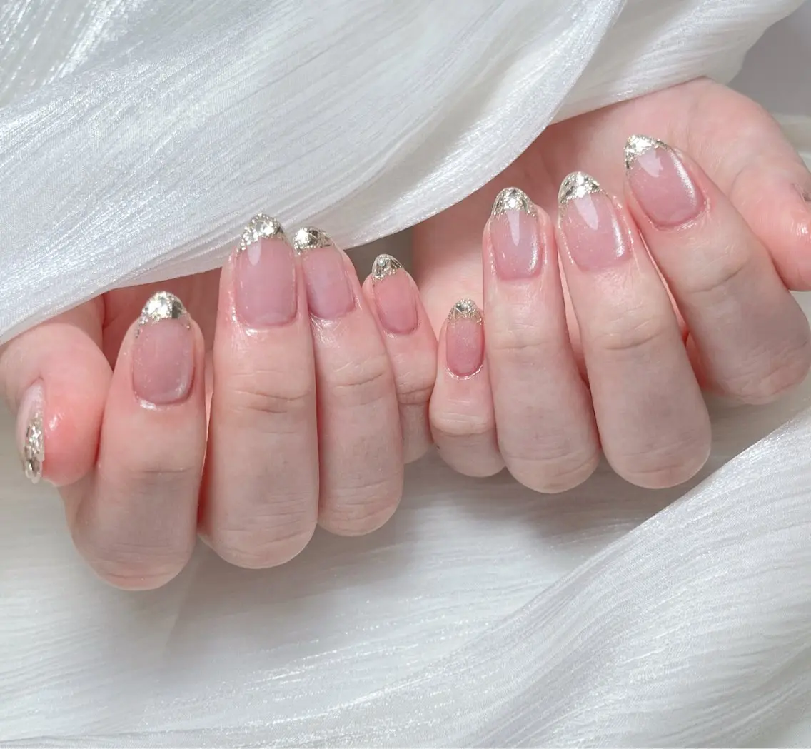 ネイル candy nail 韓国風ワンホンネイルのネイルデザイン