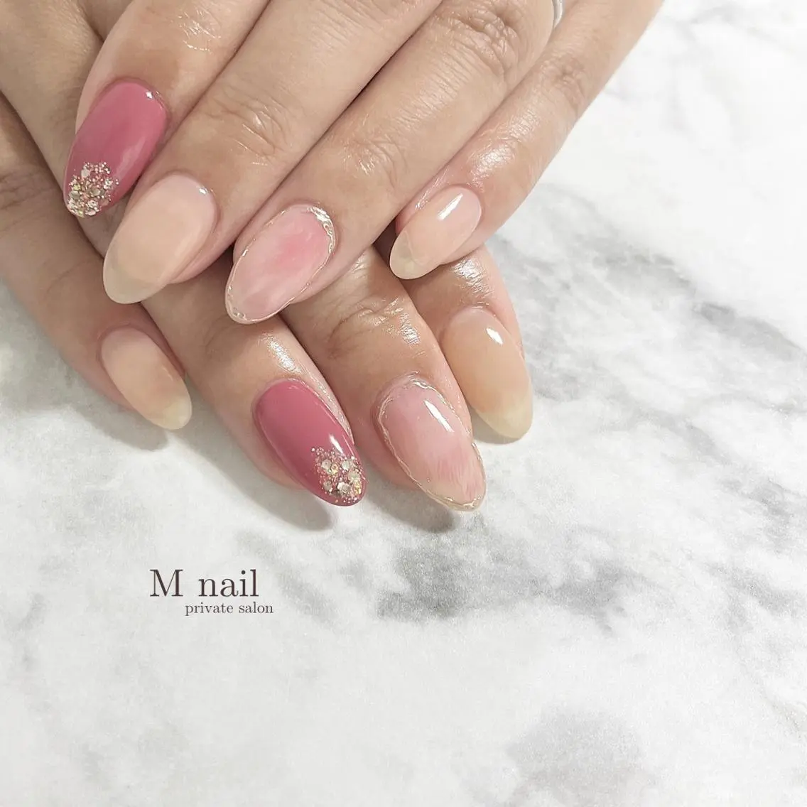 ネイル ハンドネイル M nailのネイルデザイン