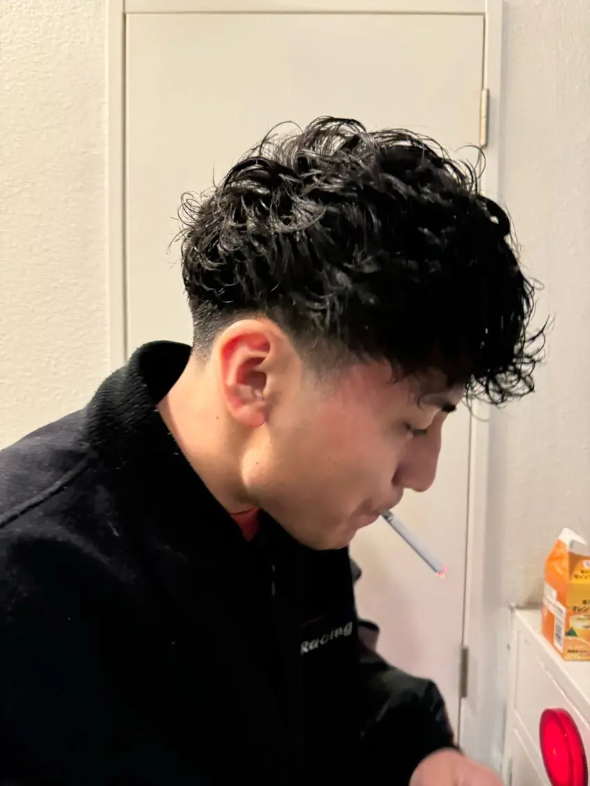 パーマ メンズ スペインカール カット パーマ SiV(ｼﾋﾞ)✂︎ メンズ専門💈のヘアスタイル