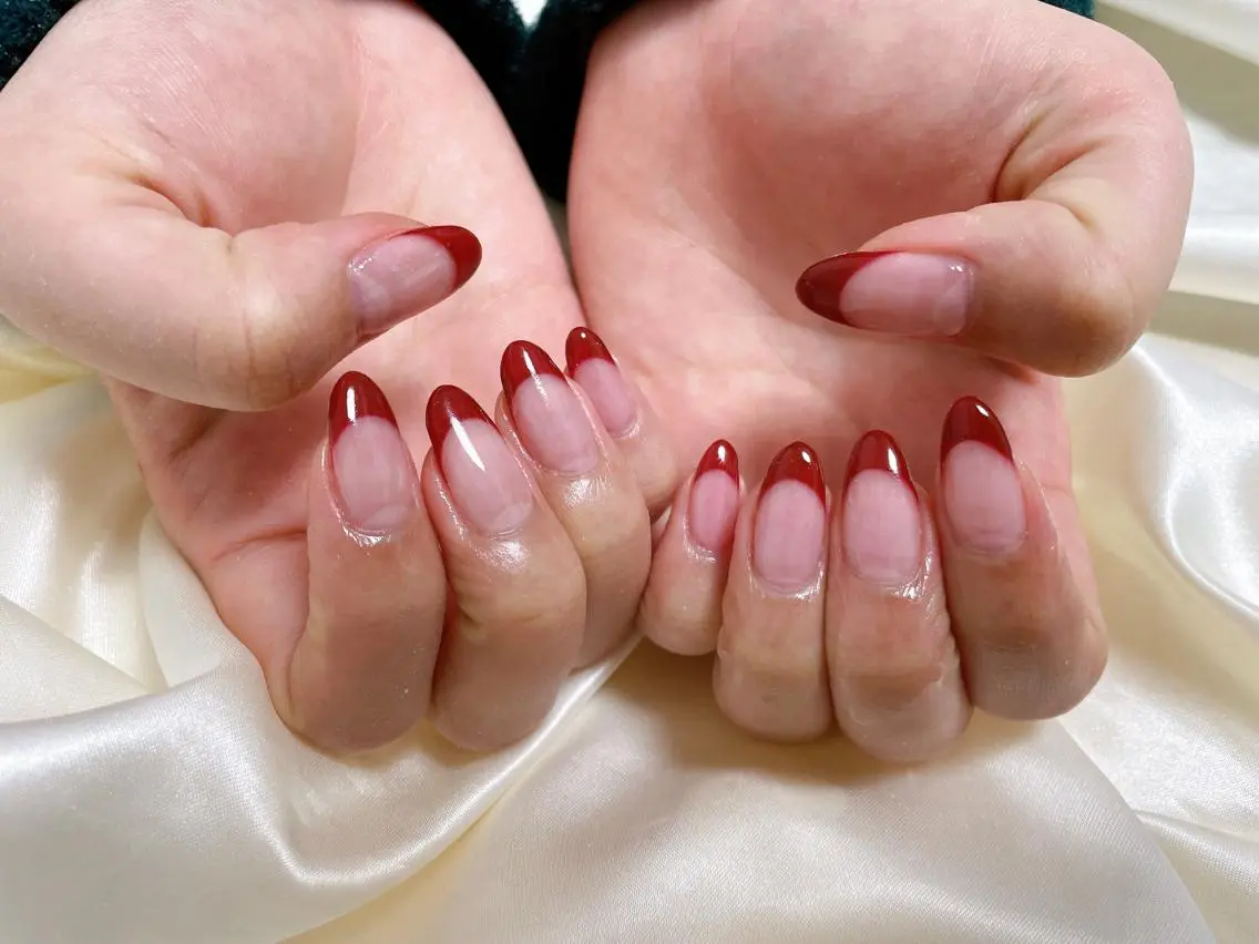 ネイル フレンチネイル mogunail &blowのネイルデザイン