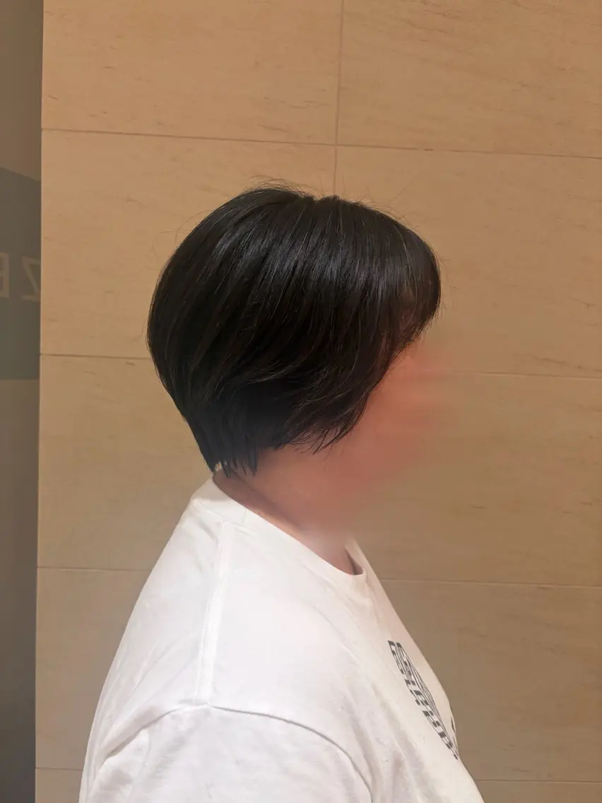 ショート ショートボブ ボブ ショートヘア 森 花里奈のヘアスタイル