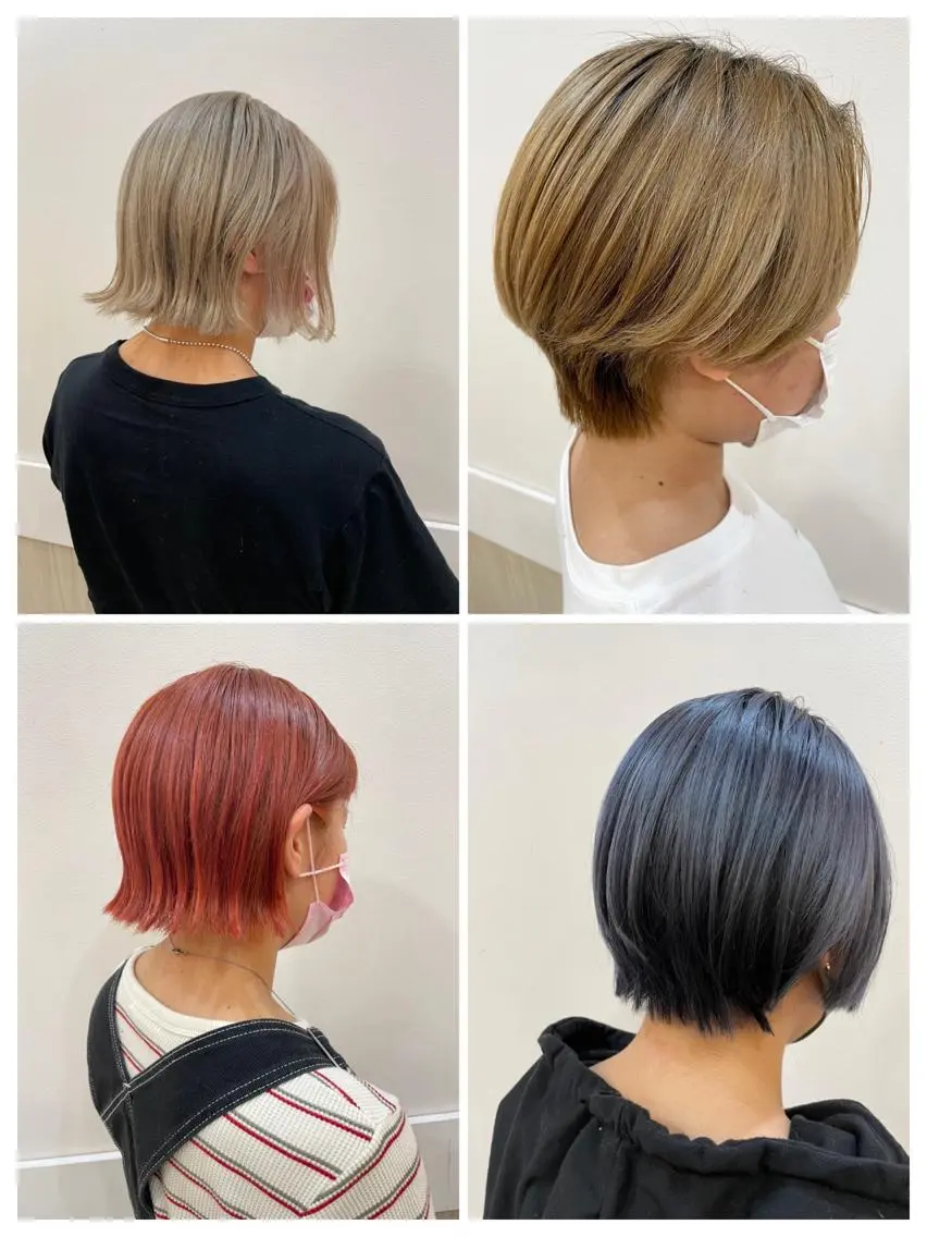 【✨ご新規様限定✨】透明感ダブルカラー🌈ブリーチ＋カラーの写真