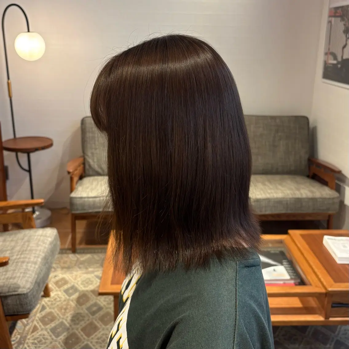 ミディアム ヘアカラー 村田 ありさのヘアスタイル
