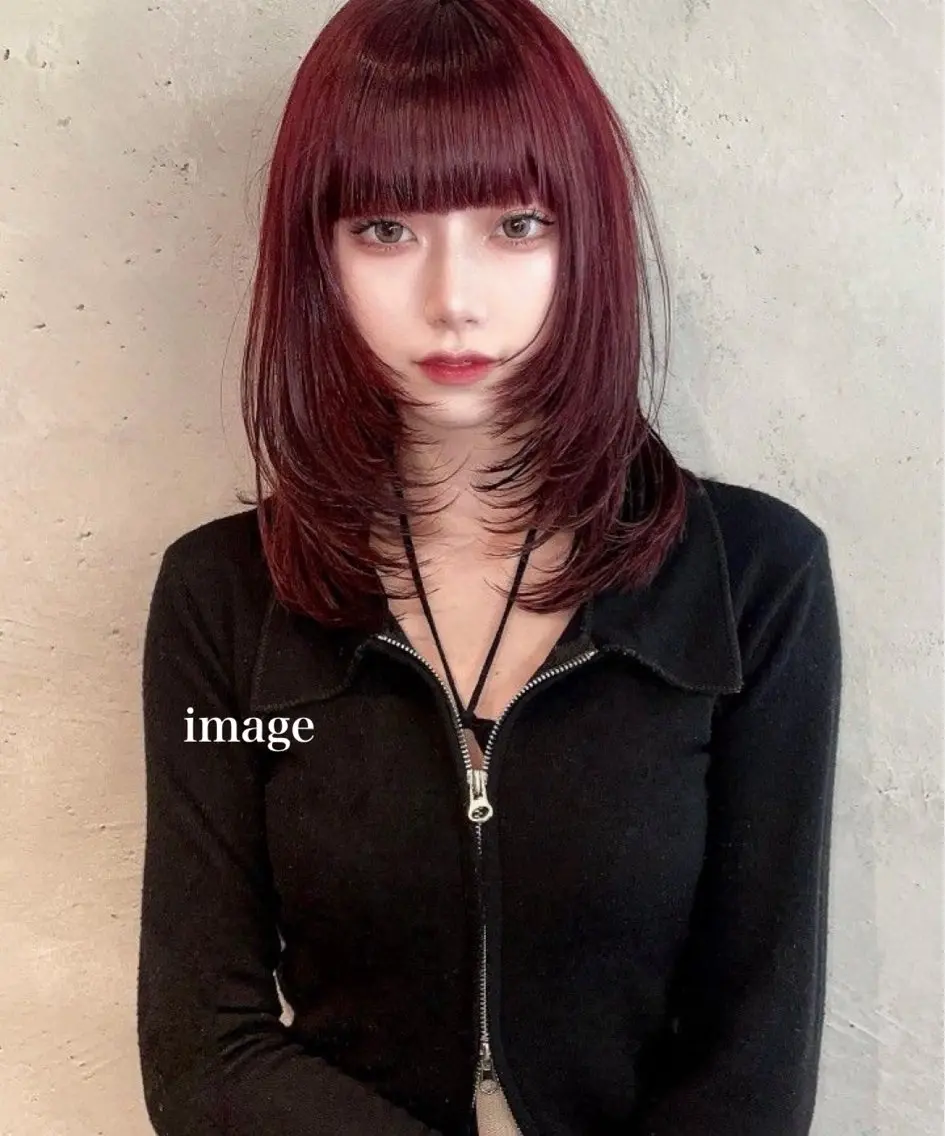 【大人気韓国レイヤー♡】盛れる似合わせレイヤーカット+オリジナルトリートメント🫧の写真