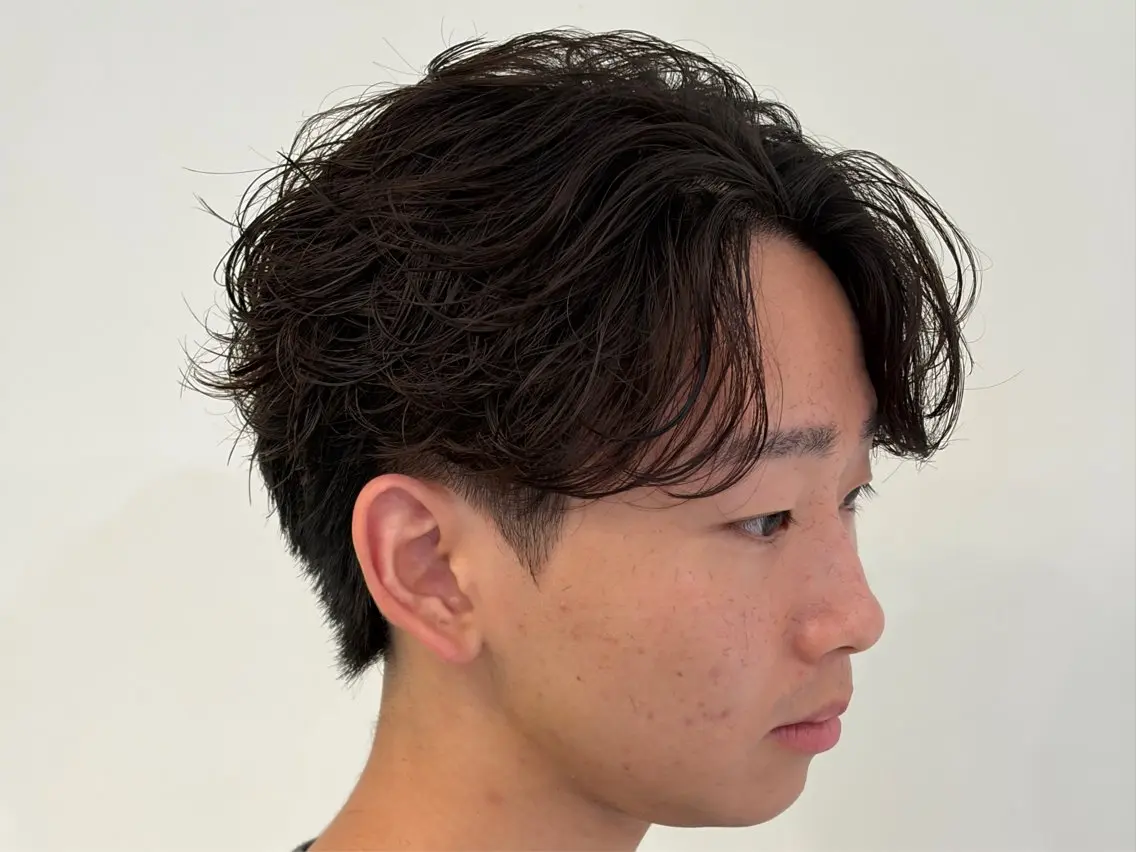 メンズ 三田 真穂のヘアスタイル