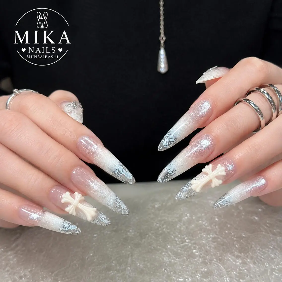 ネイル アートネイル チークネイル ドット フットネイル フレンチネイル ハンドネイル Mika Nailsのネイルデザイン