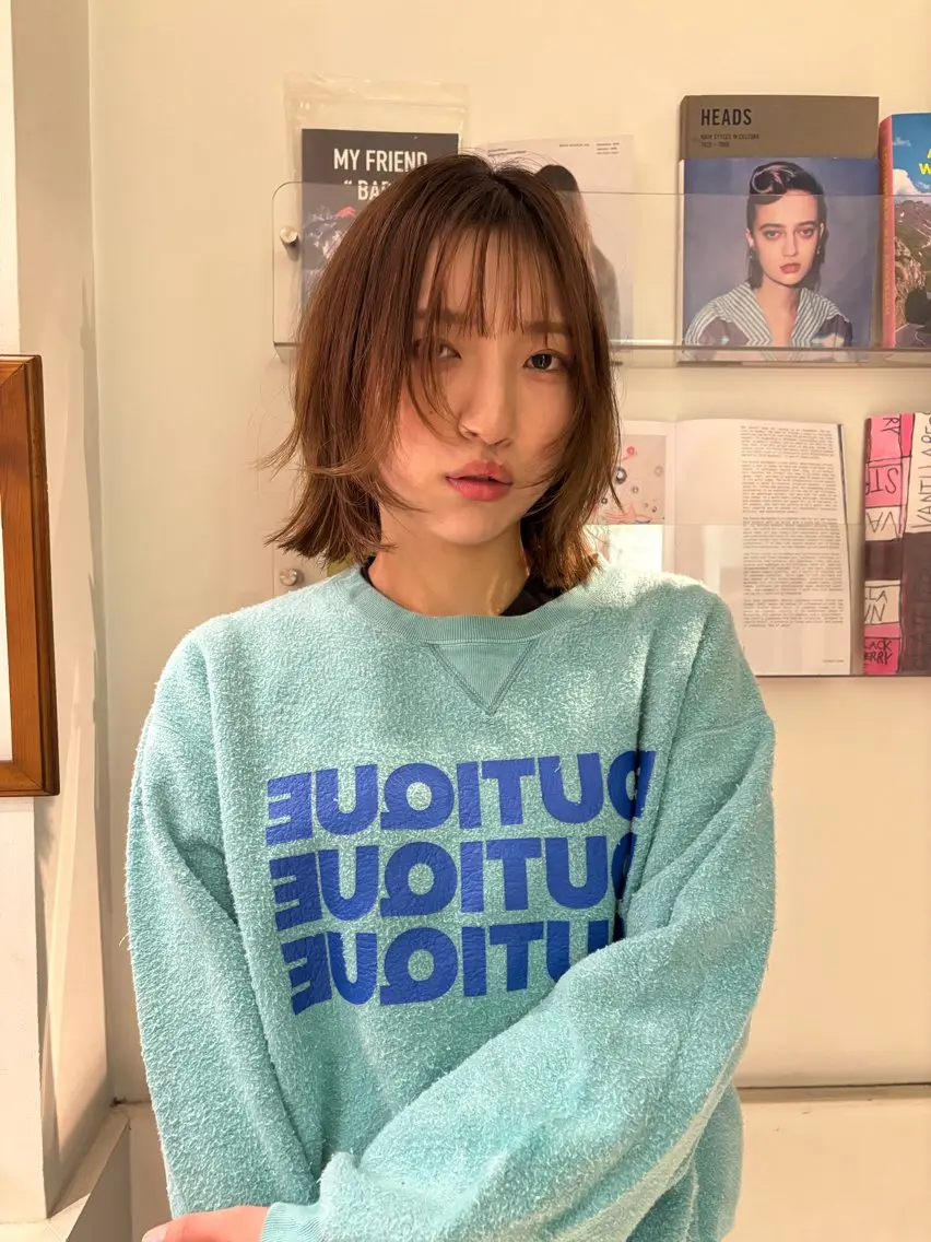 ショート ボブ 似合わせカット カット hitomi 今泉Musiiikのヘアスタイル